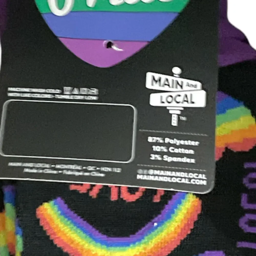 Unisex Pride “ LOVE WINS “ Crew Sock